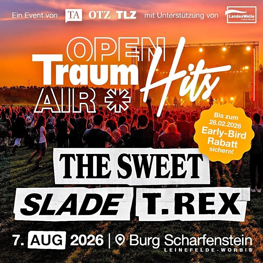 THE SWEET + SLADE + T.REX