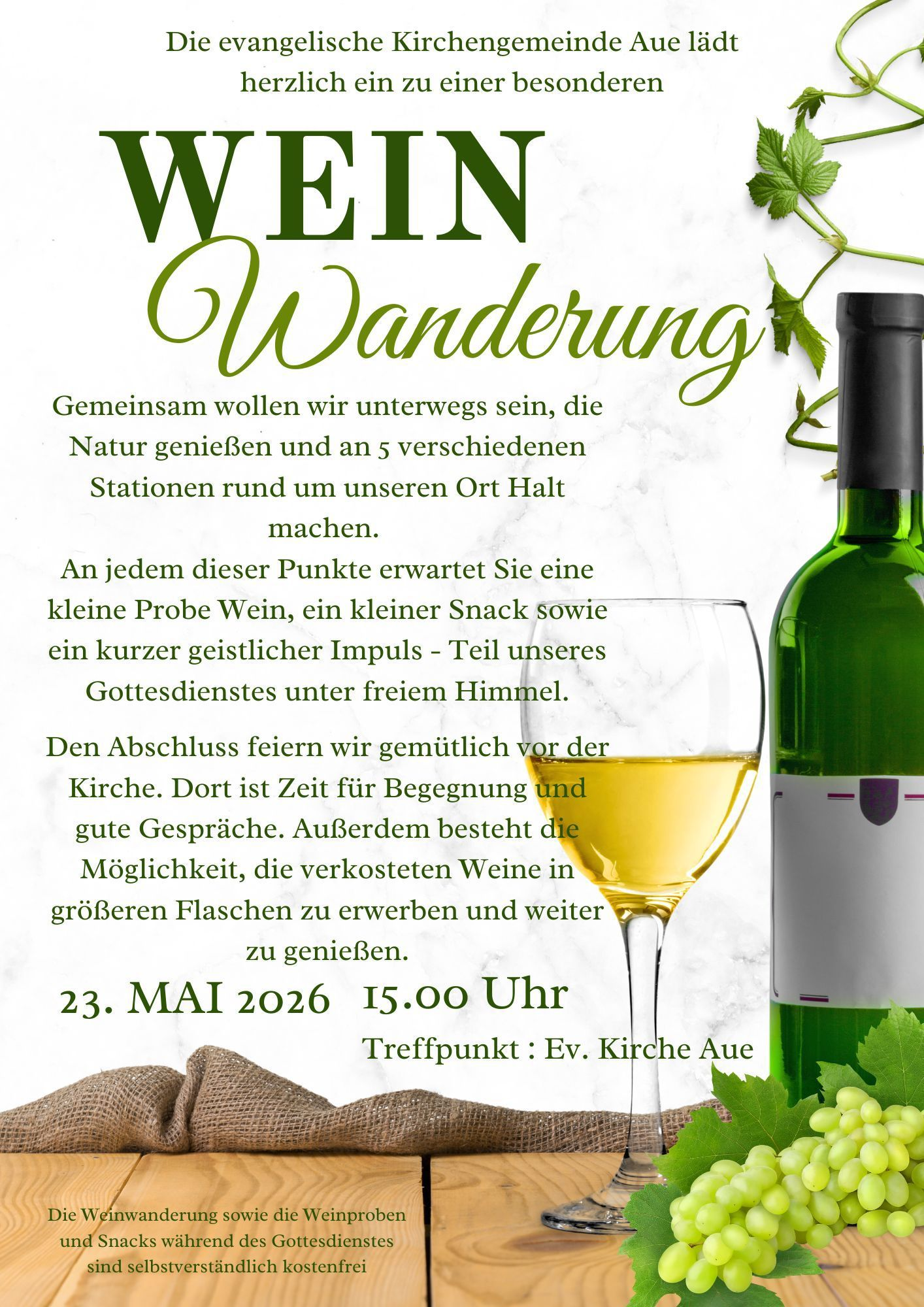 Wein Wanderung