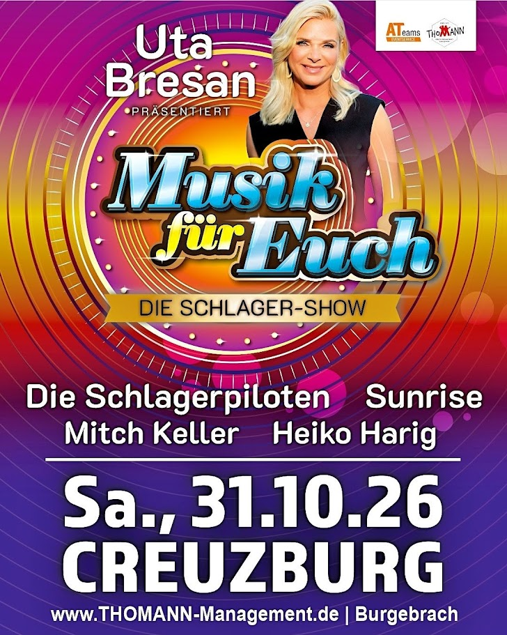 Schlager-Show mit Uta Bresan