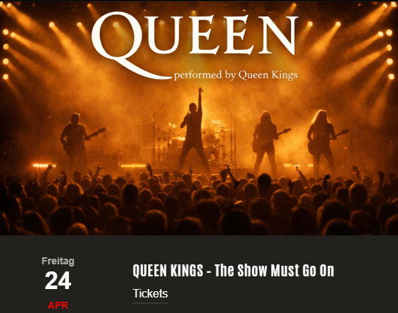 QUEEN KINGS – The Show Must Go On