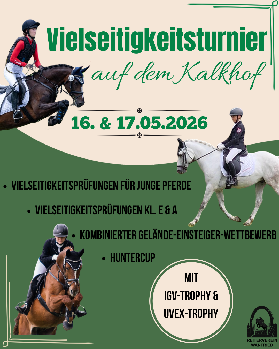 Vielseitigkeitsturnier auf dem Kalkhof
