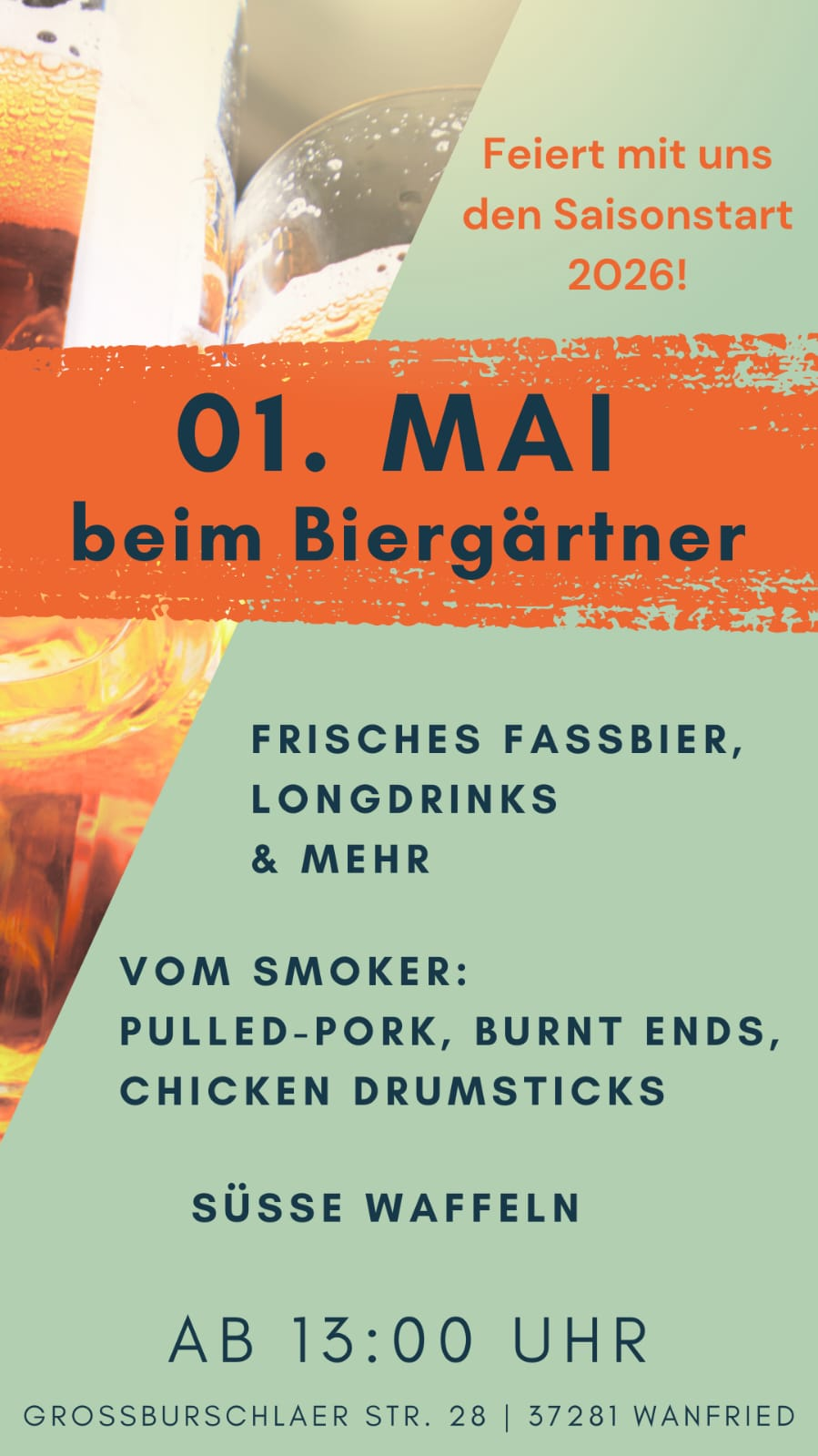 Saisoneröffnung Biergärtner