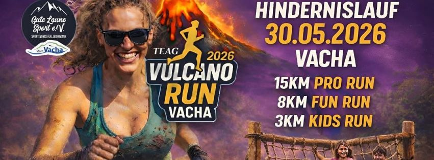 TEAG Vulcano Run 2026 – Der Spaß-Hindernislauf in Vacha